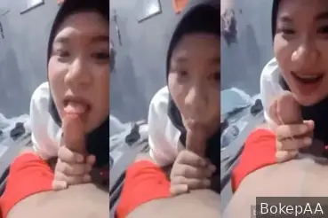Hijab Binal Nyepong Pacar Baru