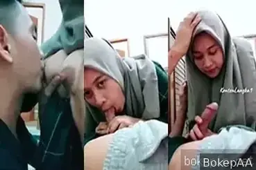 Ukhti Jilbab Cantik Ngasih Susu Toket Gede Sampe Ngentot